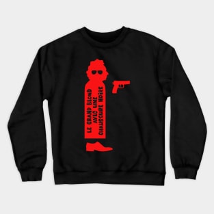 Pierre Richard silhouette- Typo & Gun Crewneck Sweatshirt